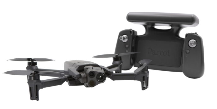 anafi usa drone and controller