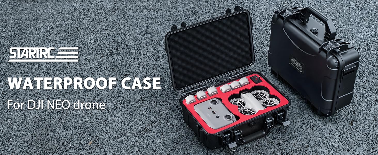 the waterproof case with everything fit snugly inside