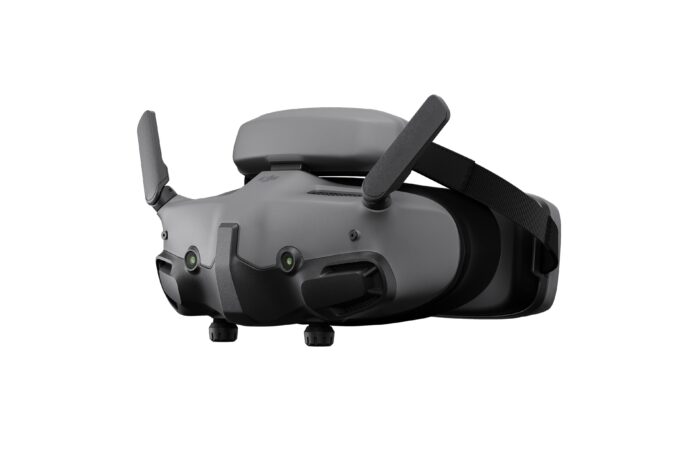 DJI Goggles 3 from an angle to the left